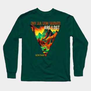 not all who wander Long Sleeve T-Shirt